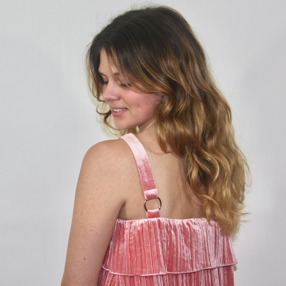 Layered Velvet Tank Top